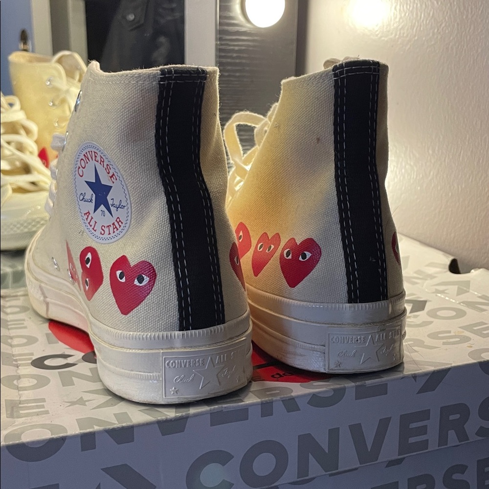 Comme Des Garçons Converse High Tops - Picture 3 of 5